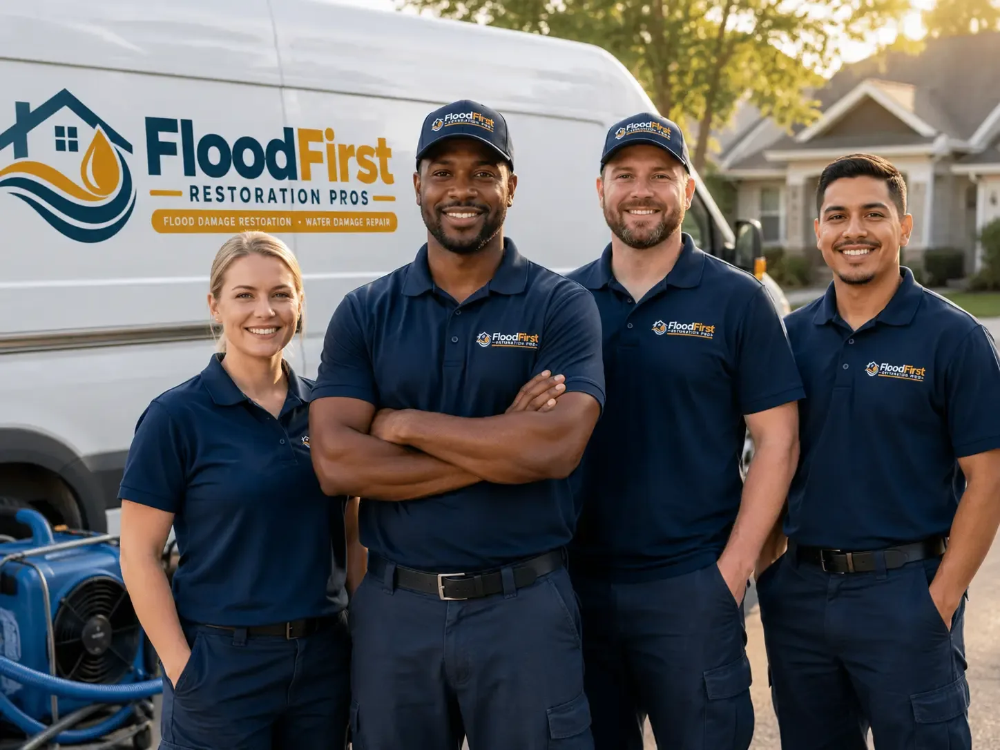 Flood Damage Restoration company in North Lewisburg, OH